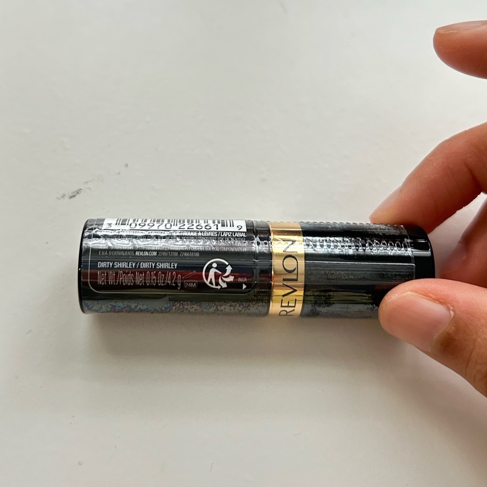 NWT Revlon Super Lustrous Lipstick Pearl Finish in Color 808 Dirty Shirley - Picture 5 of 6